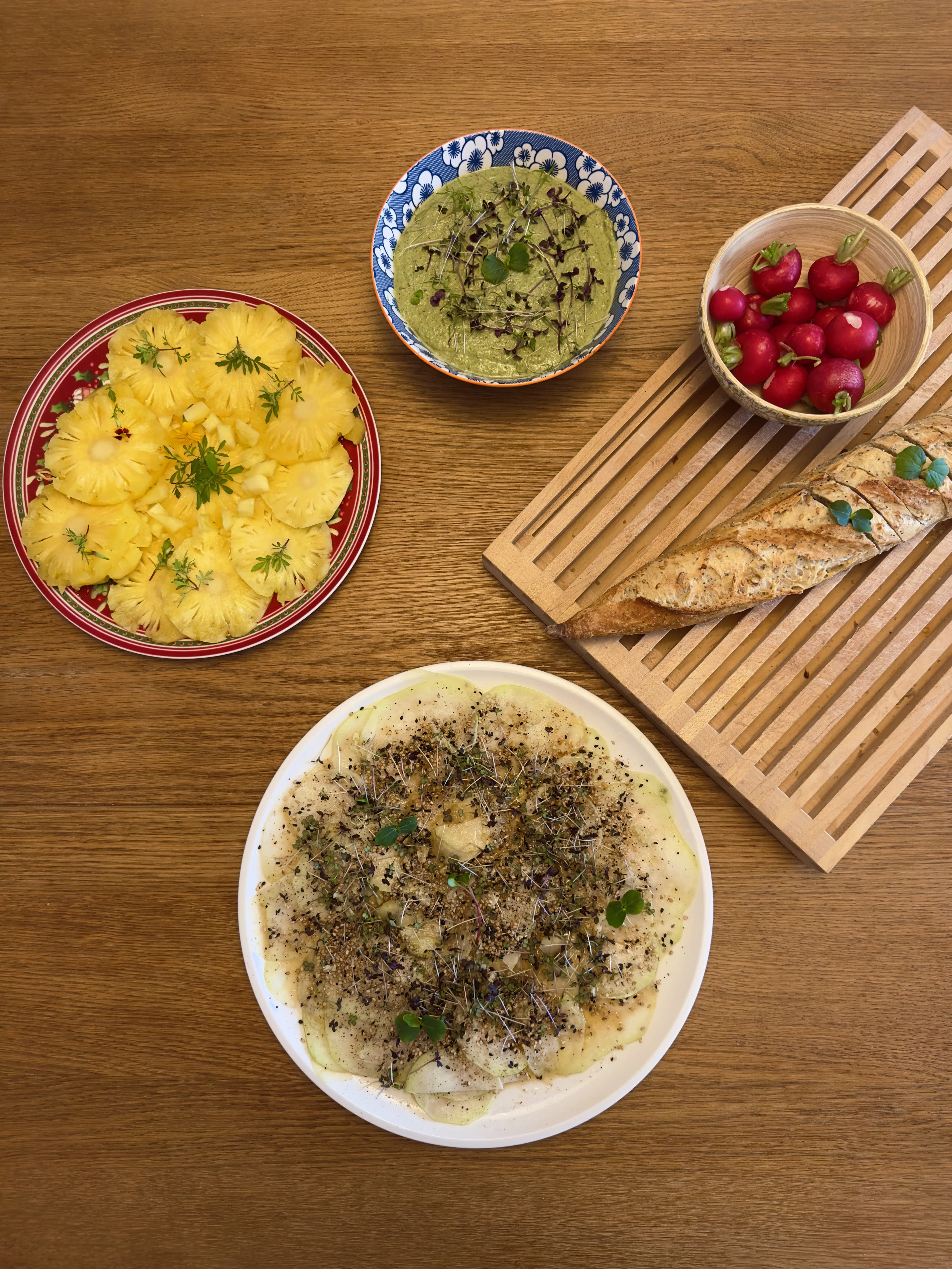Plat gastronomique dressé avec des micro-pousses GreenLab